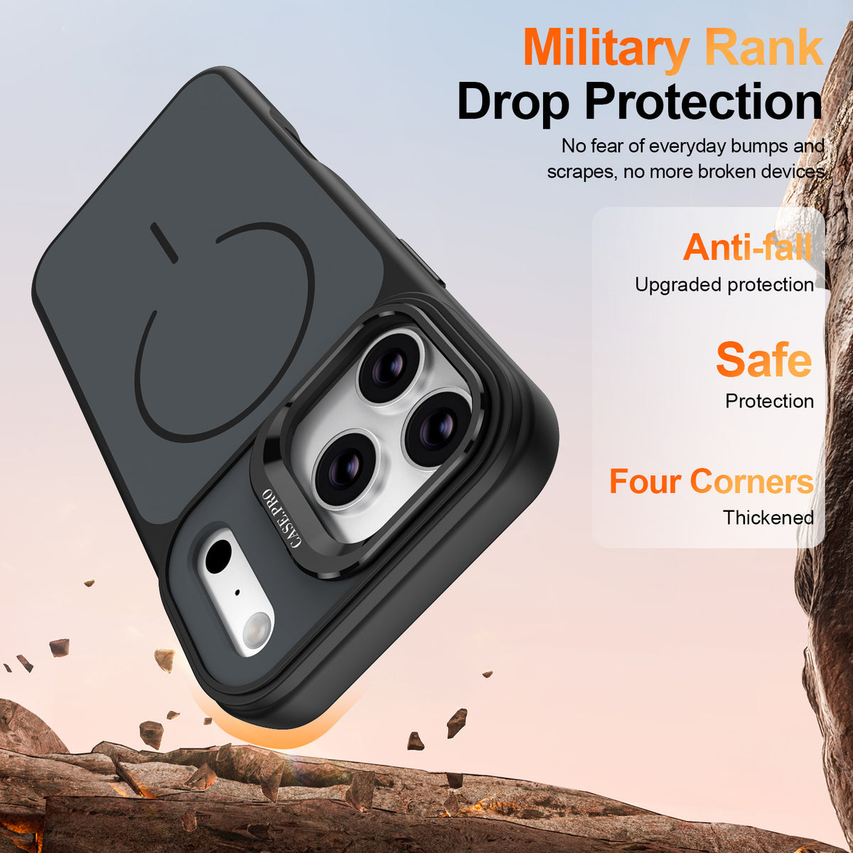 MagSafe TPU Shockproof Phone Case for iPhone 16