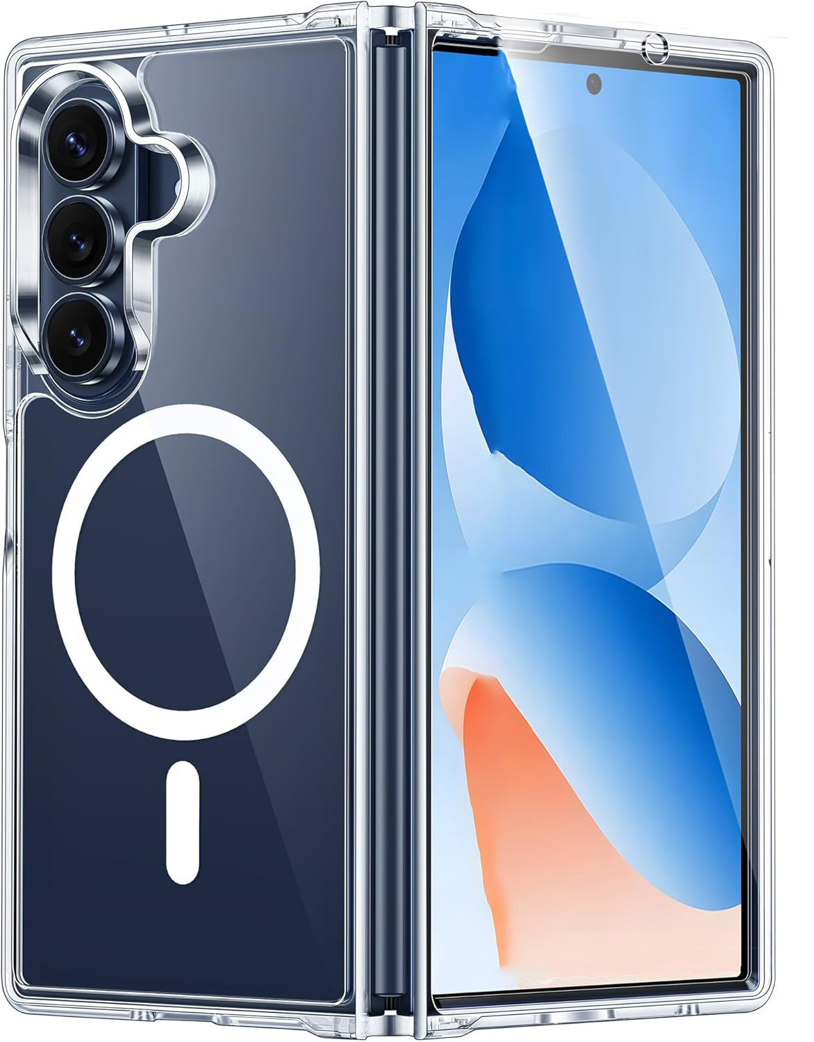 Anti-yellowing magnetic phone case for Samsung Galaxy Z Fold 7
