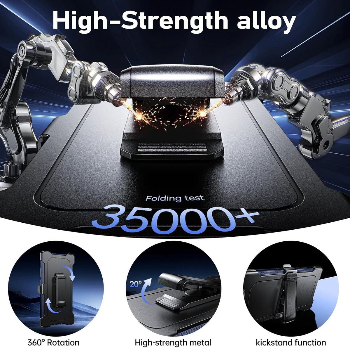 360¡ã Rotating Stand MagSafe Phone Case for Samsung Galaxy S26 Ultra, 