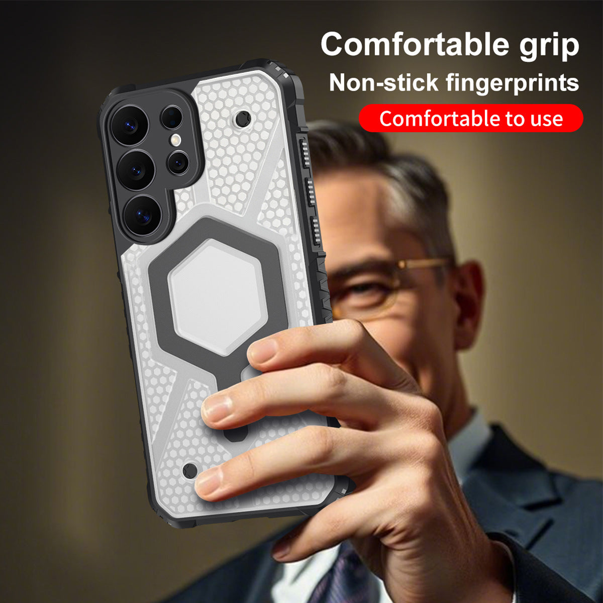 Magnetic shockproof phone case for Samsung S26 Ultra