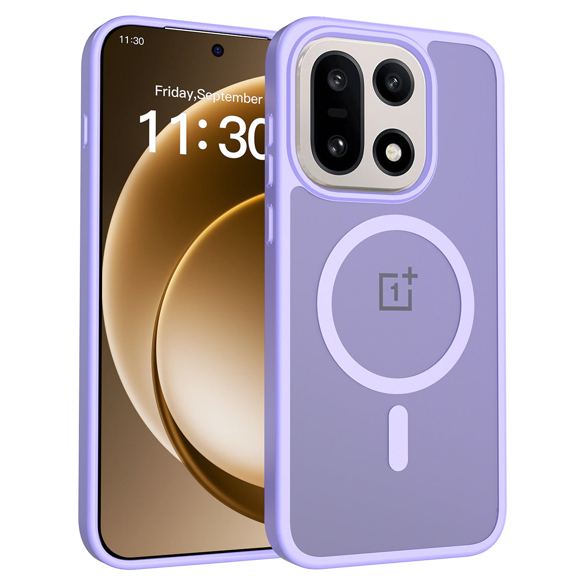 TPU magnetic phone case with a skin-like feel, suitable for OnePlus 15 5G