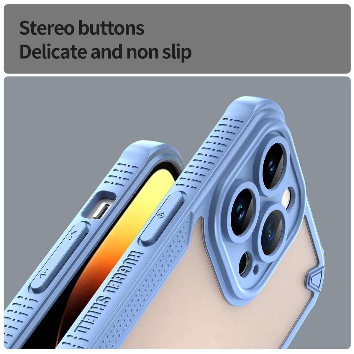 Raised camera protection Samsung A16 phone case, precise cutouts semi-transparent frosted PC hard cover