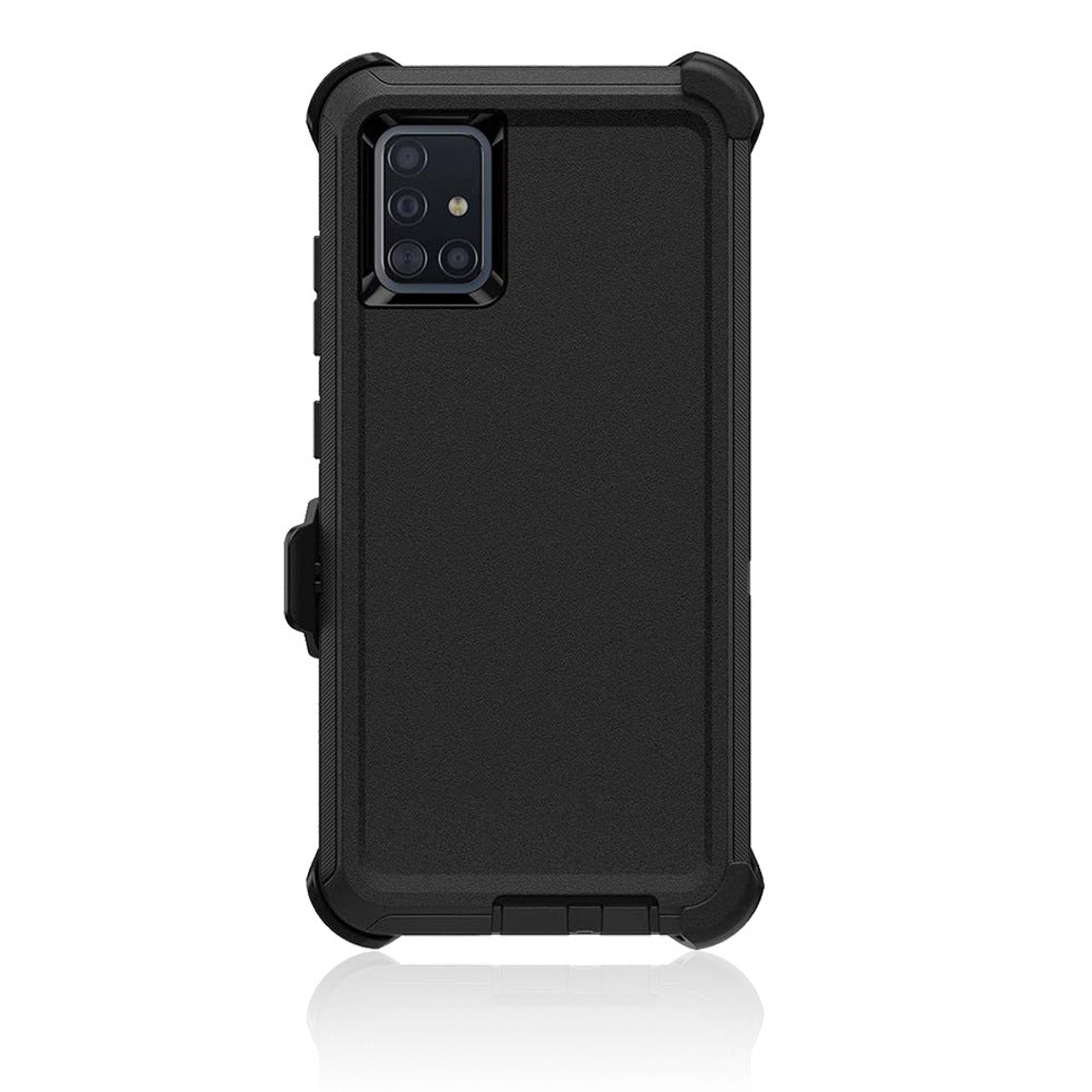 3-in-1 Full Coverage Drop-Proof Transparent Phone Case for Samsung Galaxy A06