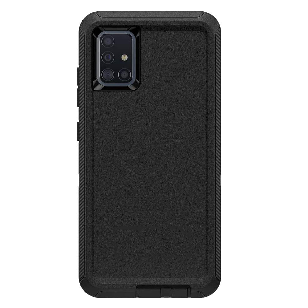 3-in-1 Full Coverage Drop-Proof Transparent Phone Case for Samsung Galaxy A06