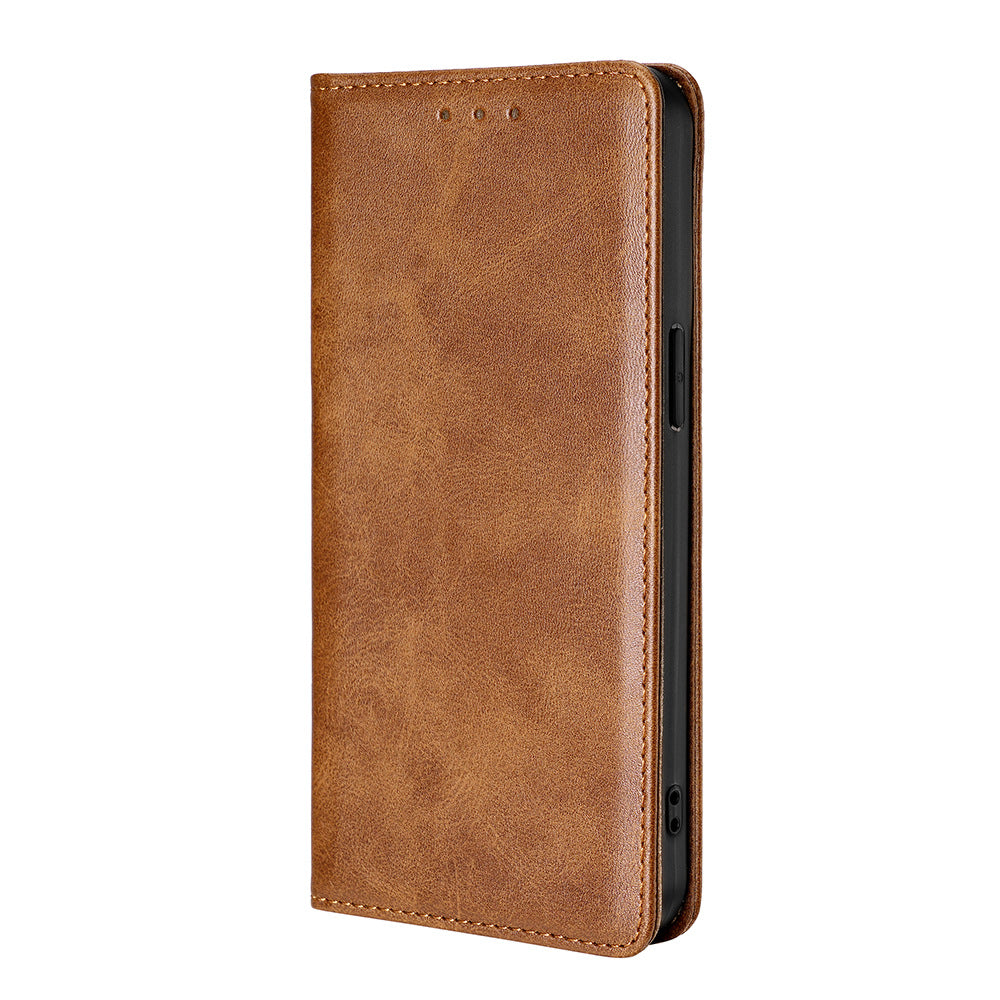 Flip Leather Phone Case for MOTO G56 5G, PU Leather TPU Dual Protection with Stand Card Slot