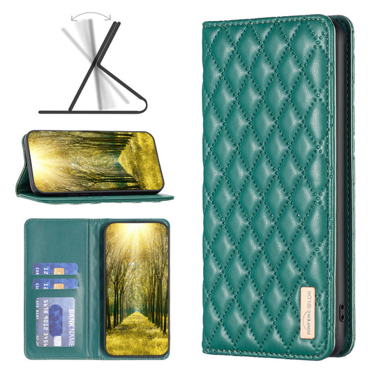 Suitable for Redmi 14C, Chanel-style PU leather phone case