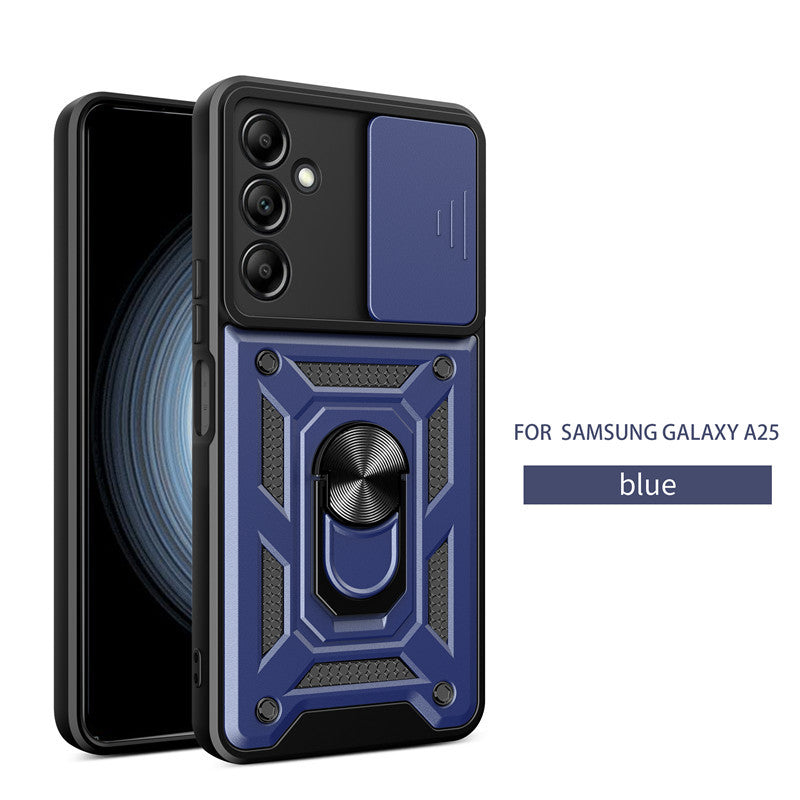 Suitable for Samsung A13 sliding window car magnetic phone case
