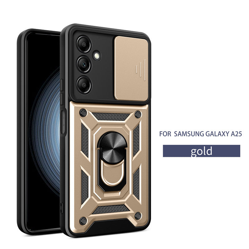 Suitable for Samsung A13 sliding window car magnetic phone case