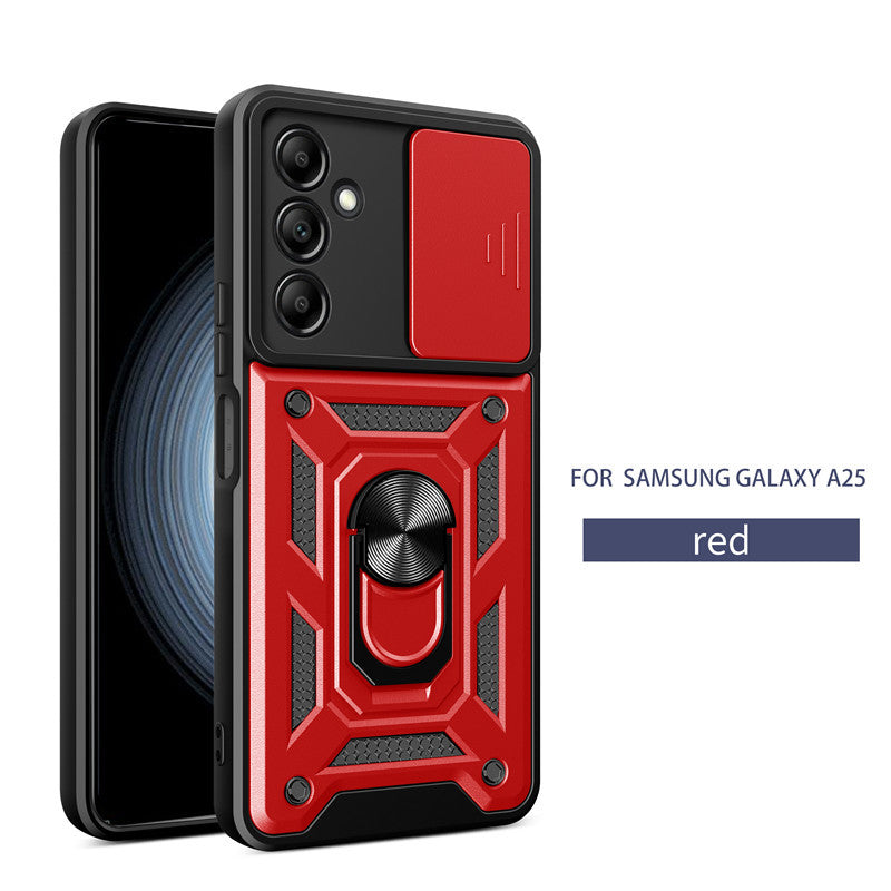 Suitable for Samsung A13 sliding window car magnetic phone case