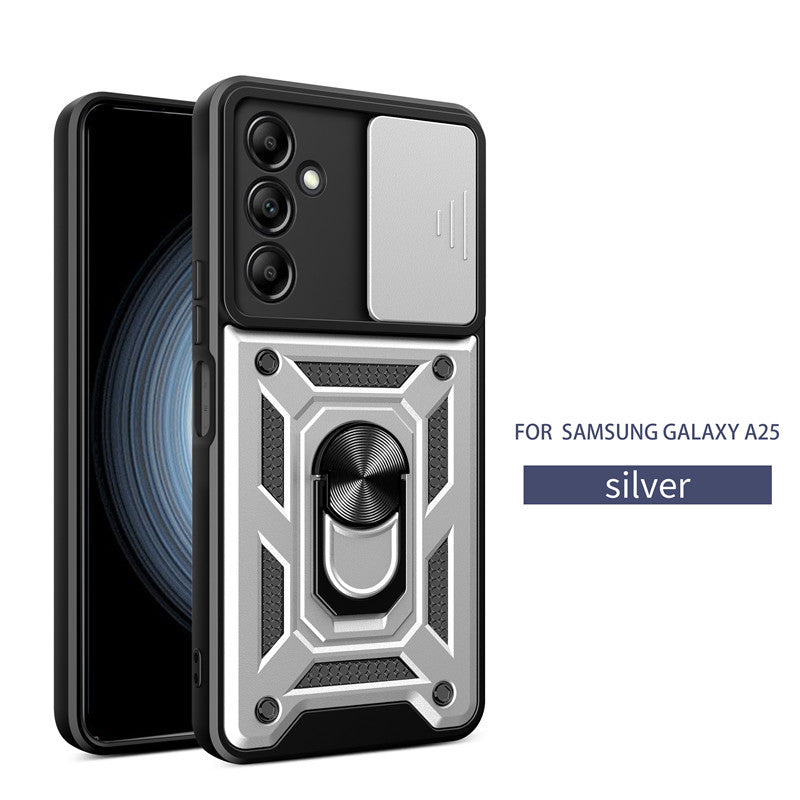Suitable for Samsung A13 sliding window car magnetic phone case