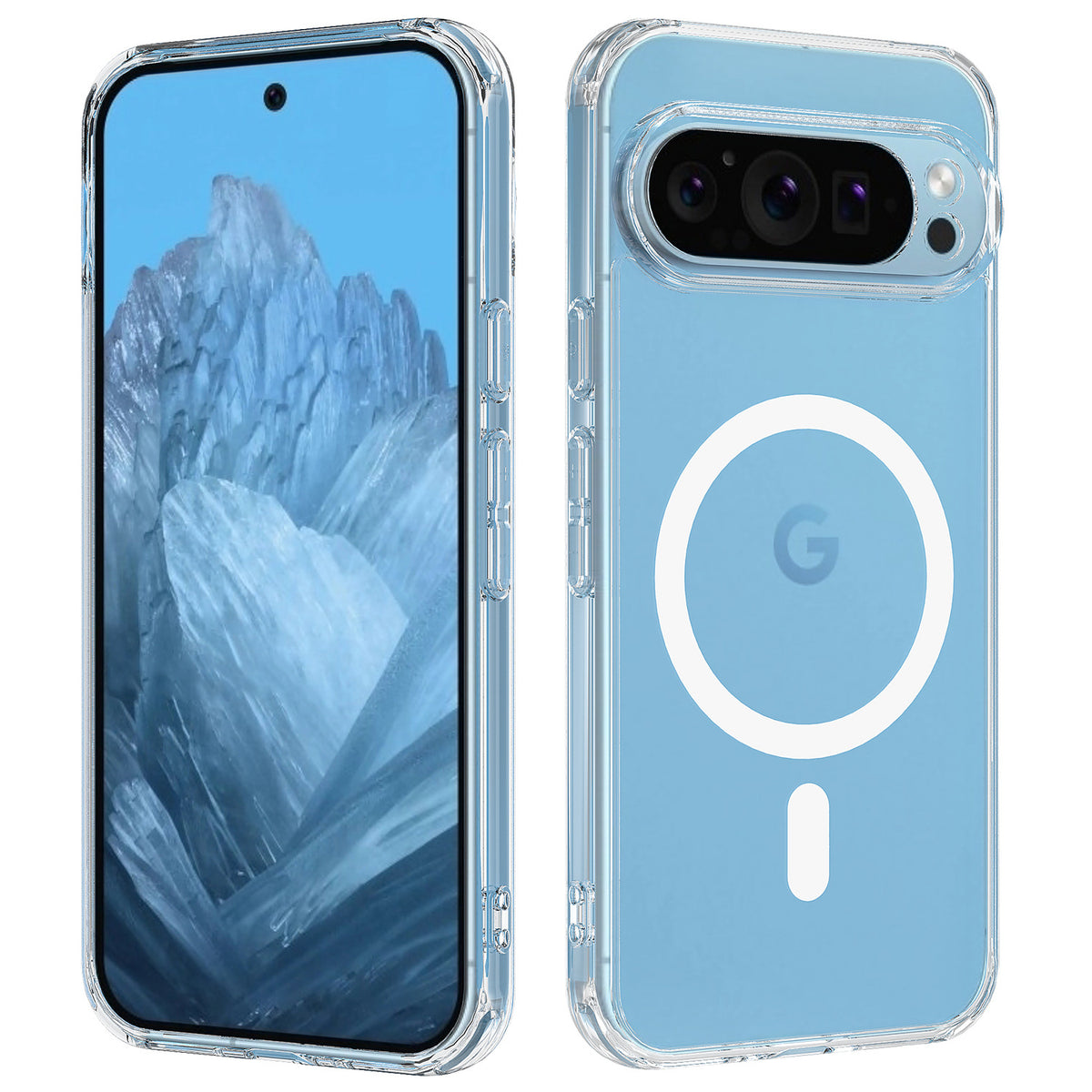 TPU magnetic transparent Shockproof phone case for Google Pixel 10