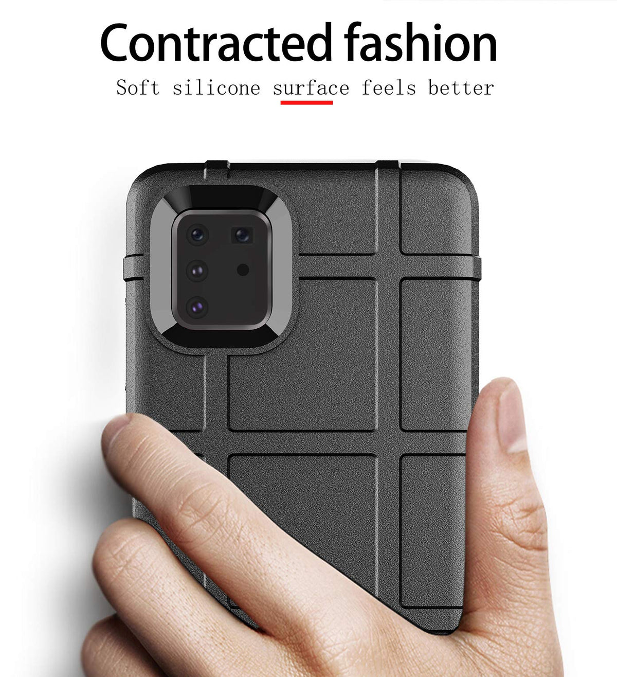 Matte fingerprint-resistant case for Samsung Galaxy Note 10 Lite