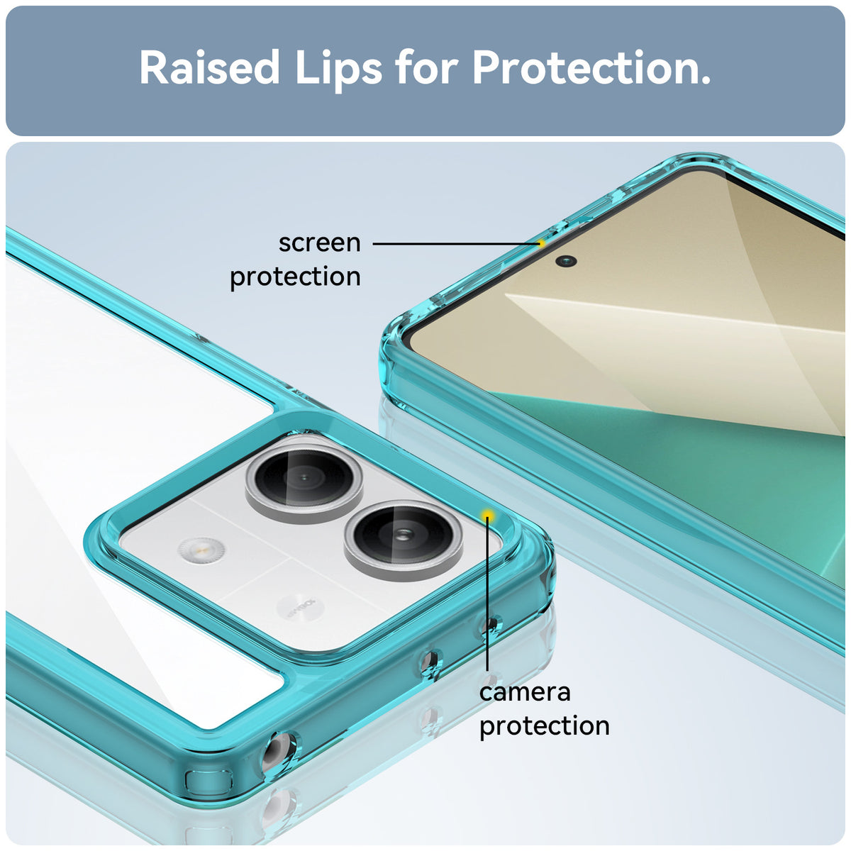 TPU silicone shockproof phone case for Redmi Note 13 Pro 5G