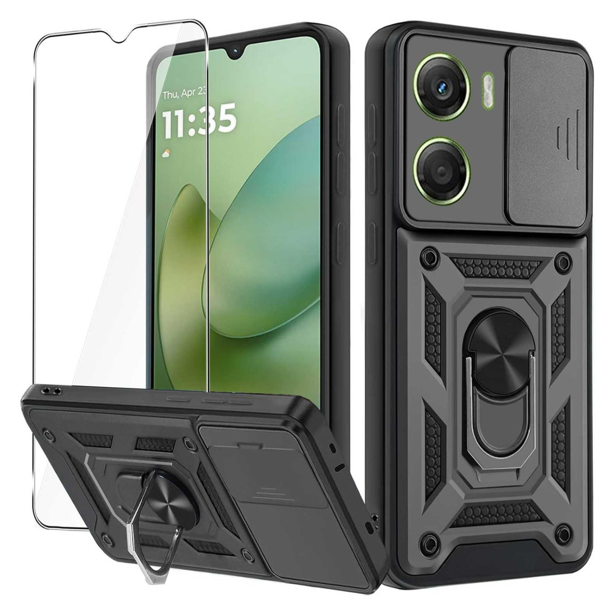 TPU+PC shockproof phone case for Redmi Note 15 Pro 5G with screen pro