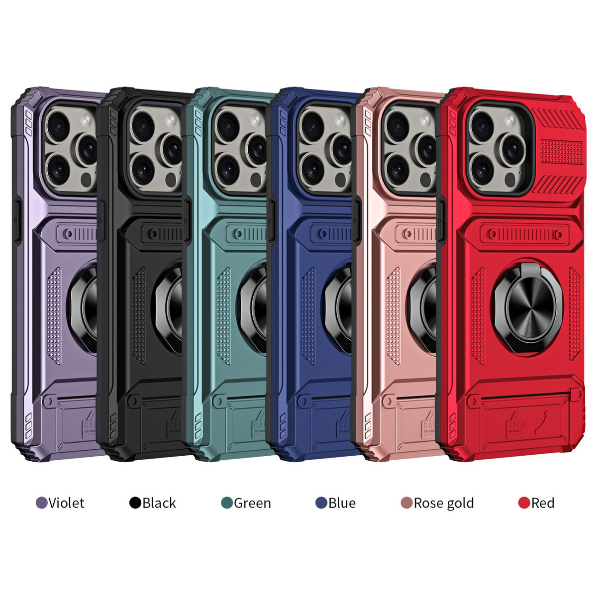 Magnetic hidden  Card Holder phone case for iPhone 17 Pro Max
