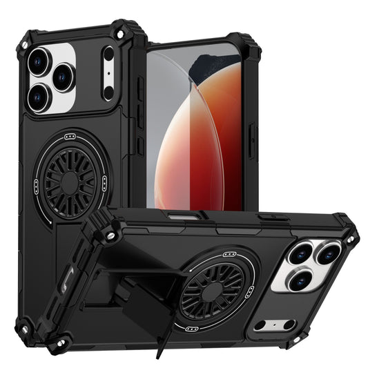 TPU+PC Magnetic stand Shockproof phone case for iPhone 17 Pro Max