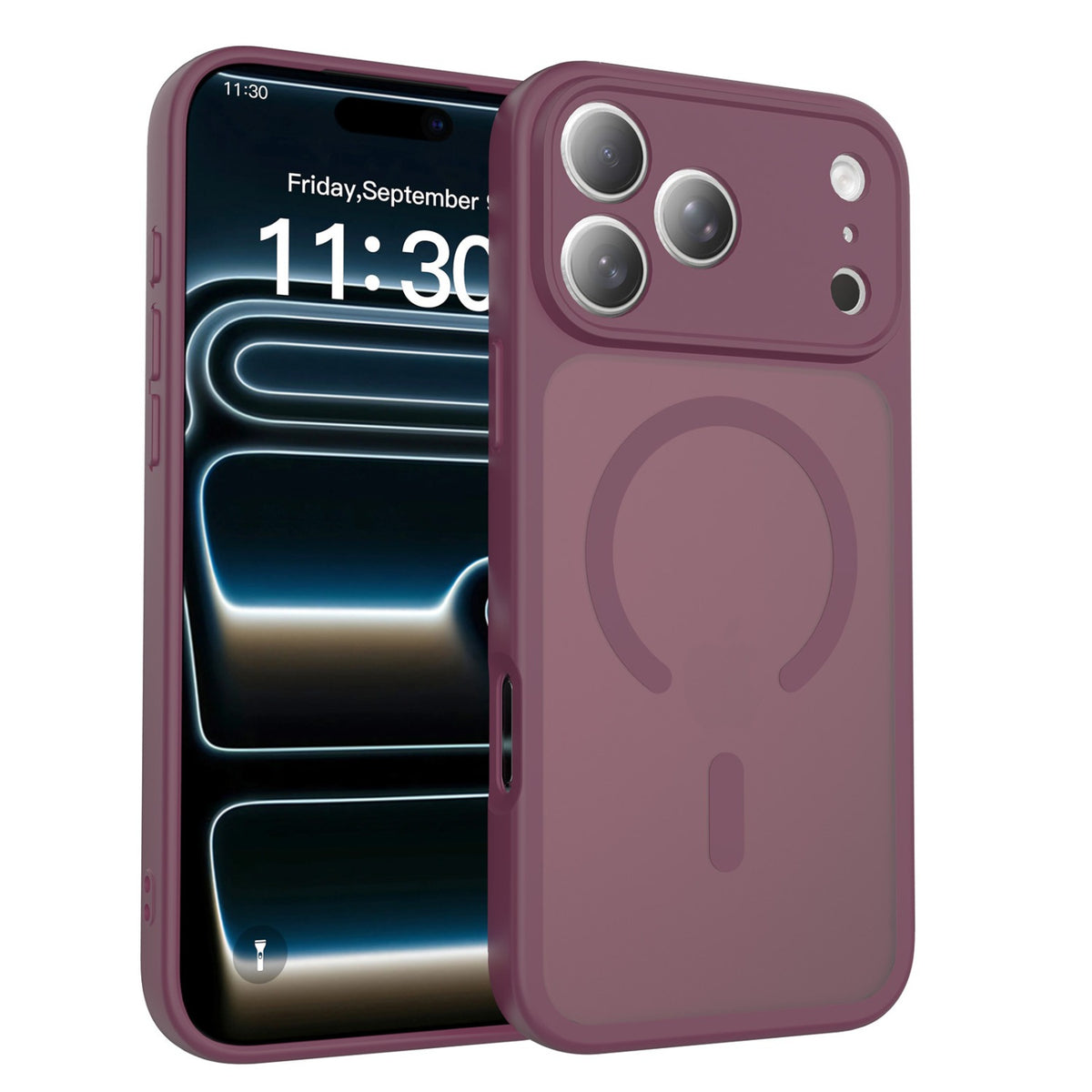 Magnetic Shockproof Matte Phone Case for iPhone 18 Pro Max
