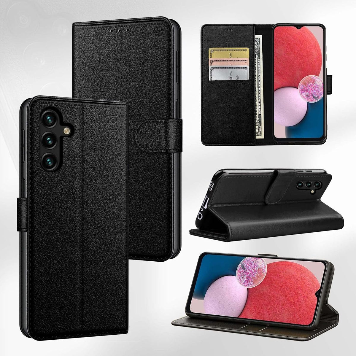 Luxury genuine leather phone case for Samsung Galaxy A14 5G / A14 4G
