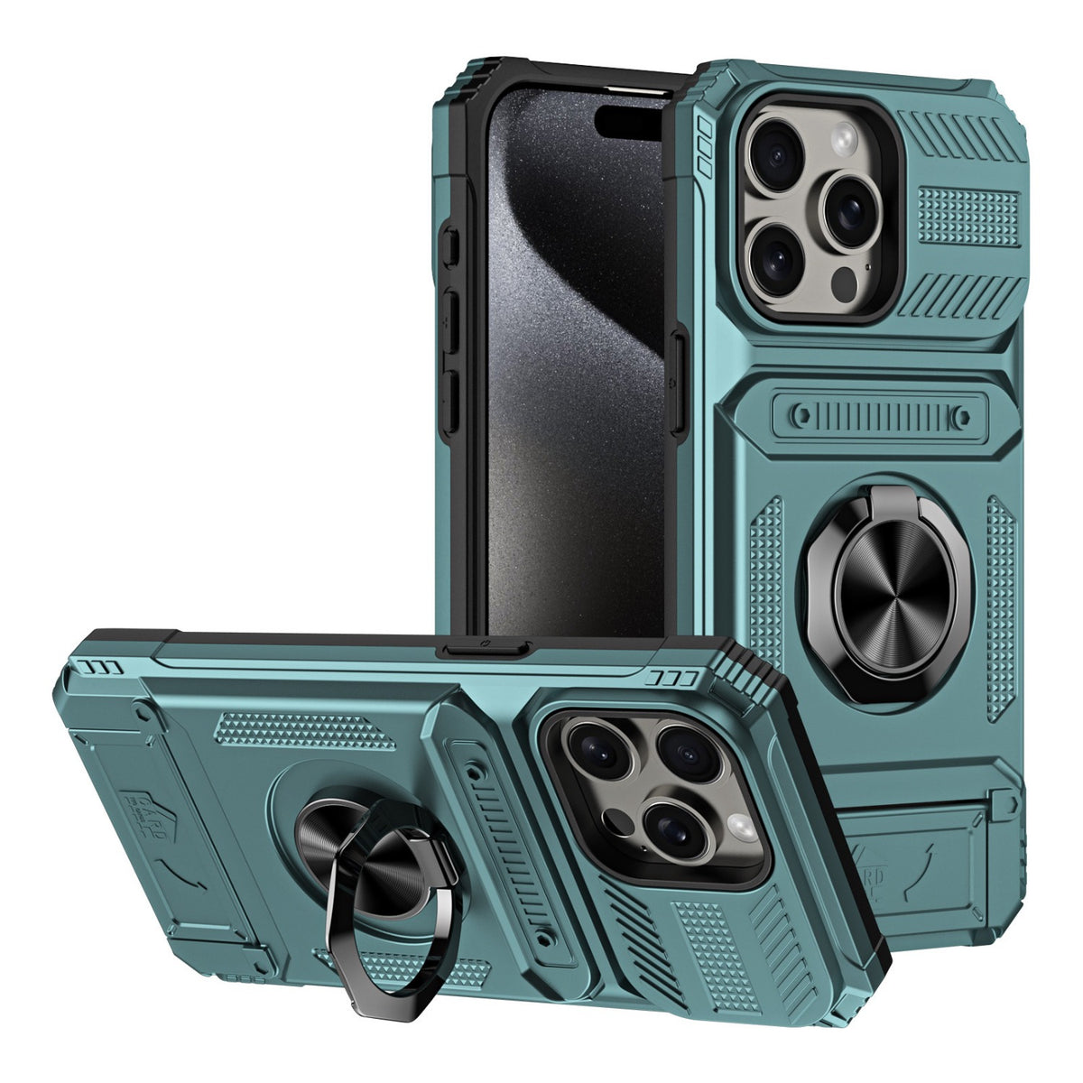 Magnetic hidden  Card Holder phone case for iPhone 17 Pro Max