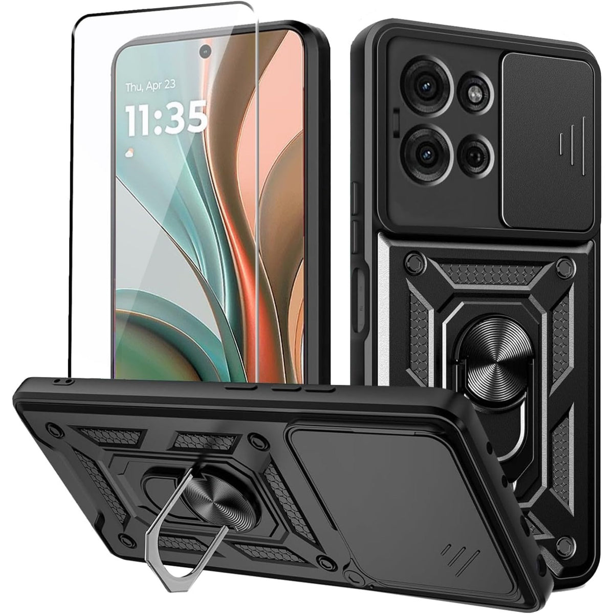 TPU+PC shockproof phone case for Redmi Note 15 Pro 5G with screen pro